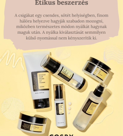 COSRX Advanced Snail 96 Mucin Power csiganyálkivonatos esszencia